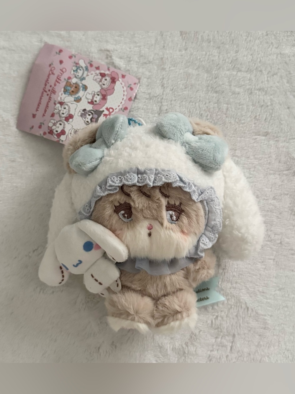 Mikko Illustrations Latte x Cinnamoroll Plush